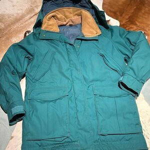 Vintage Woolrich Heavy Down Fill Winter Jacket‎ Fisherman Core C47